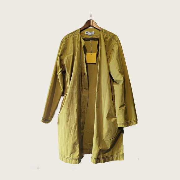 Sunnei Other - SUNNEI - Yellow collarless coat - Sz M